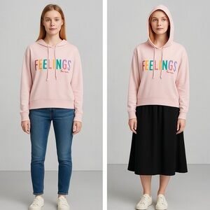 Pura Vida Pink Hoodie 🦋🌷